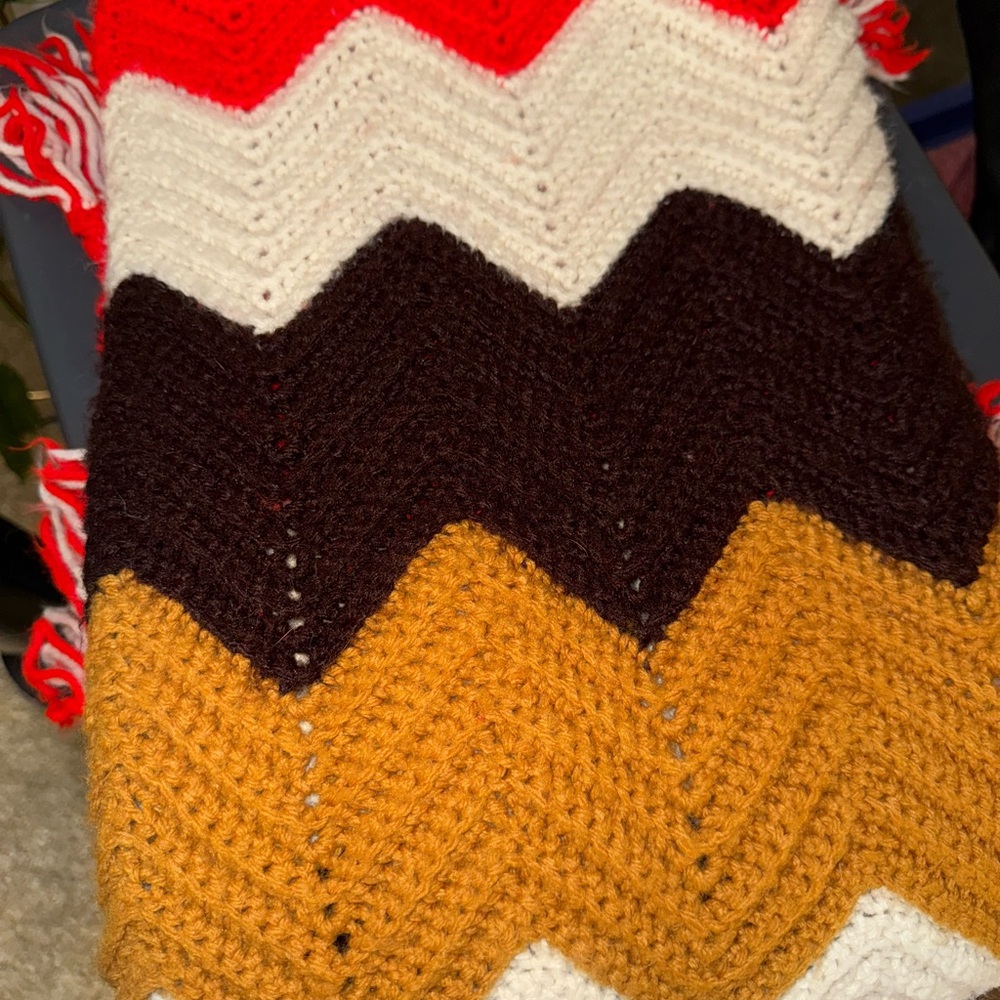 Vintage afghan blanket